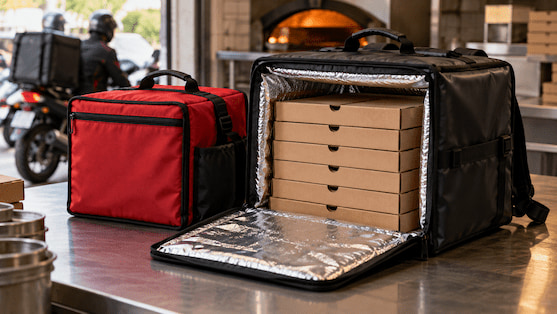 Mochila térmica para pizza: qual escolher para delivery?